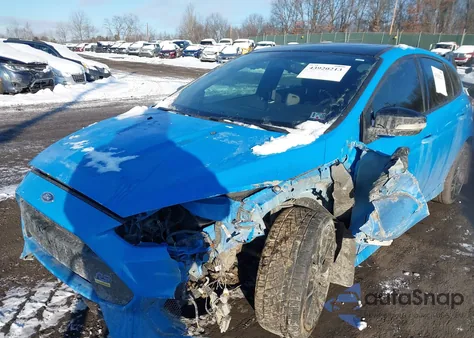 2018 Ford Focus Rs from USA, damaged, VIN WF0DP3THXJ4126812